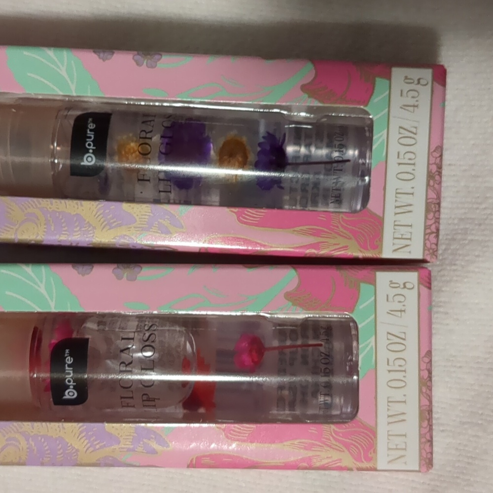 Floral lip gloss pick ur color New - Picture 4 of 4